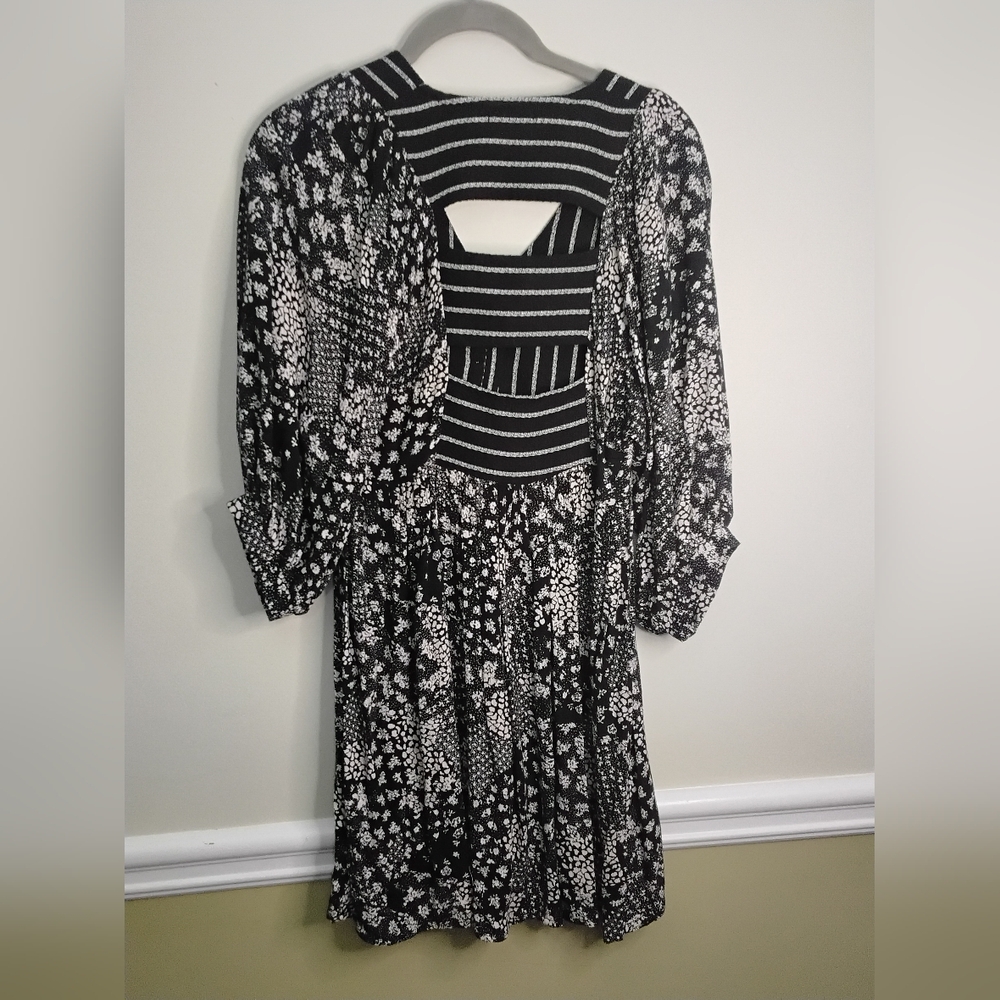 Anama ANTHROPOLOGIE Printed DRESS Small - Picture 3 of 3